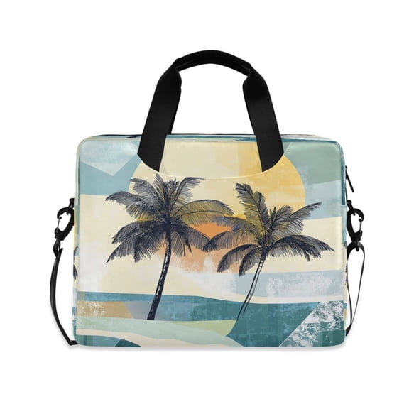 Laptop Bag Laptop Briefcase 15.7 x 3 x 11.8 Inches Laptop Bag Briefcases Laptop Storage Travel Laptop Bag Work Laptop Bag Beach Tree Sunset