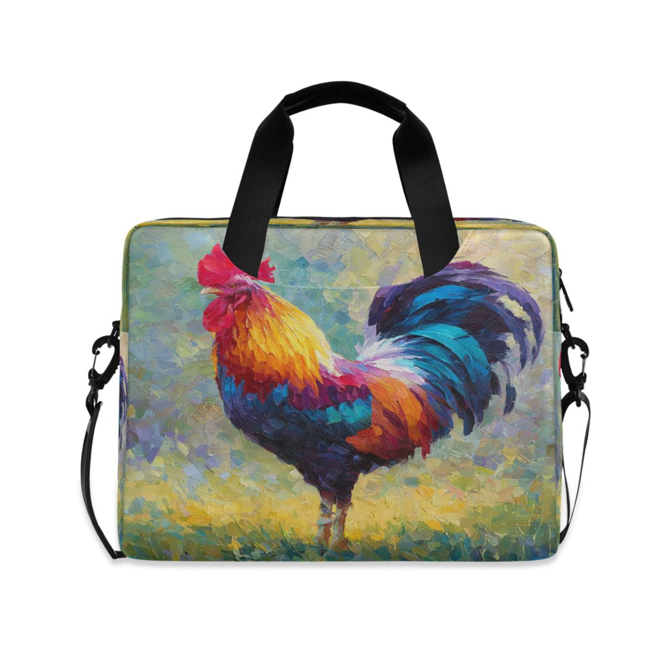 Laptop Bag Laptop Briefcase 15.7 x 3 x 11.8 Inches Laptop Bag Briefcases Laptop Storage Travel Laptop Bag Work Laptop Bag Beautiful Rooster