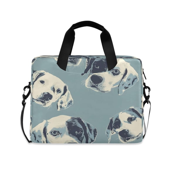 Laptop Bag Laptop Briefcase 15.7 x 3 x 11.8 Inches Laptop Bag Briefcases Laptop Storage Travel Laptop Bag Work Laptop Bag Black and White Gog Face