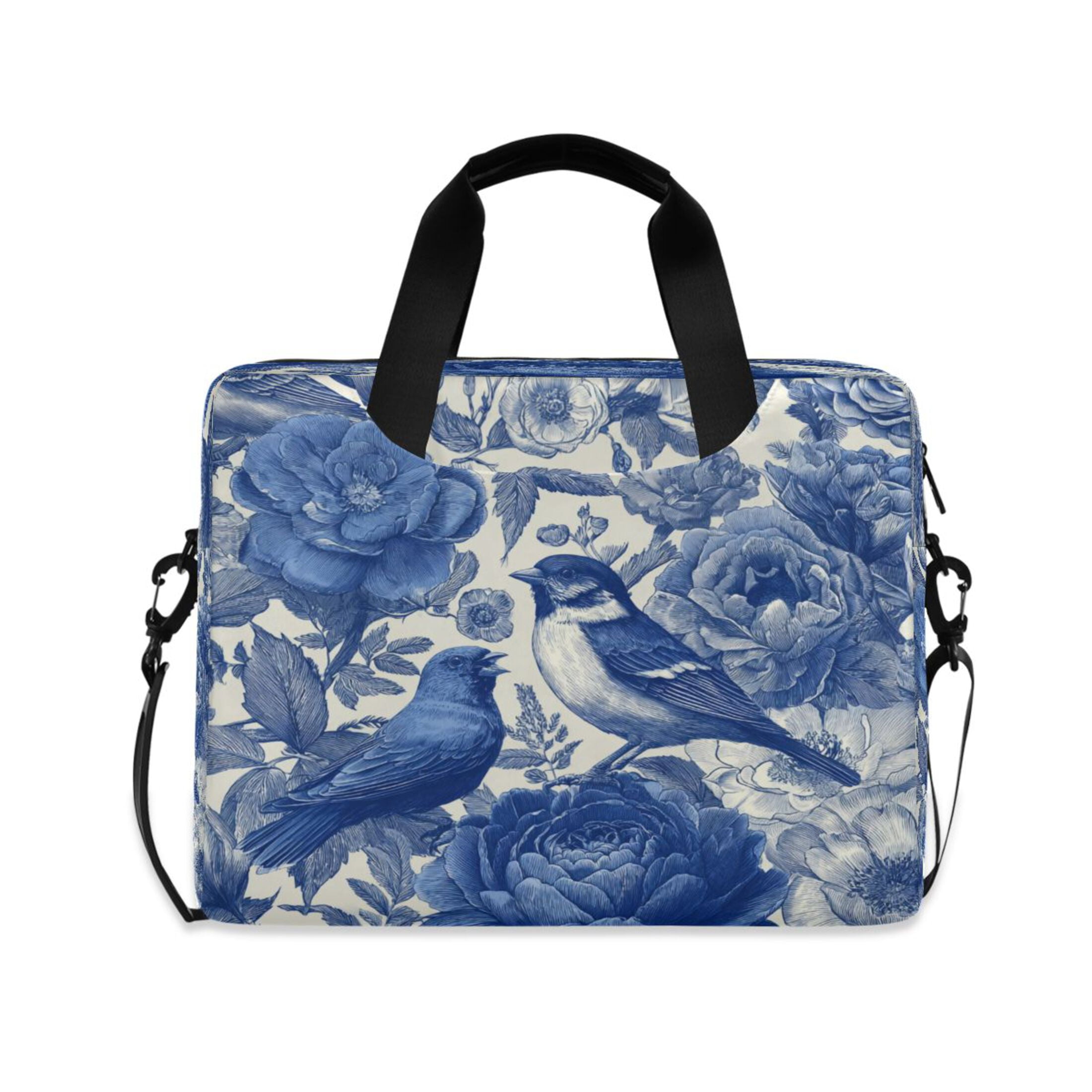 Laptop Bag Laptop Briefcase 15.7 x 3 x 11.8 Inches Laptop Bag Briefcases Laptop Storage Travel Laptop Bag Work Laptop Bag Blue Bird