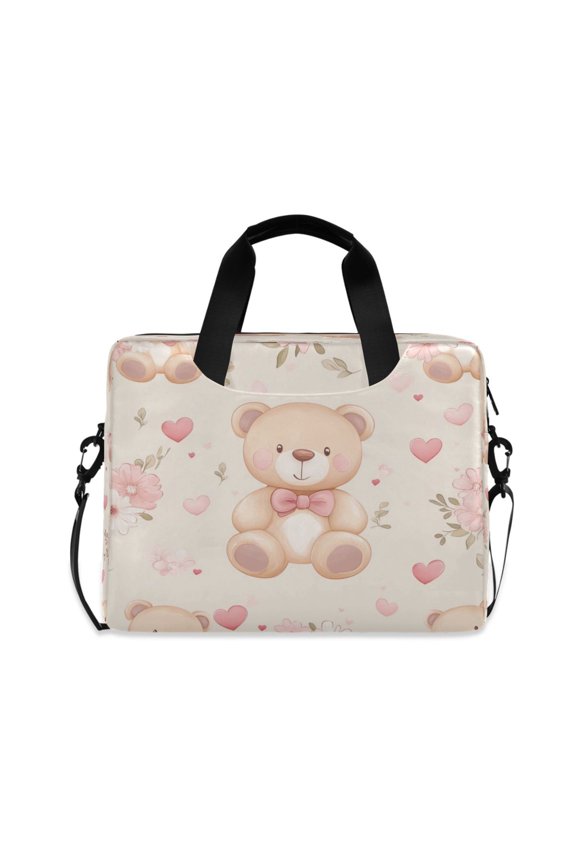 Laptop Bag Laptop Briefcase 15.7 x 3 x 11.8 Inches Laptop Bag Briefcases Laptop Storage Travel Laptop Bag Work Laptop Bag Cool Little Bear