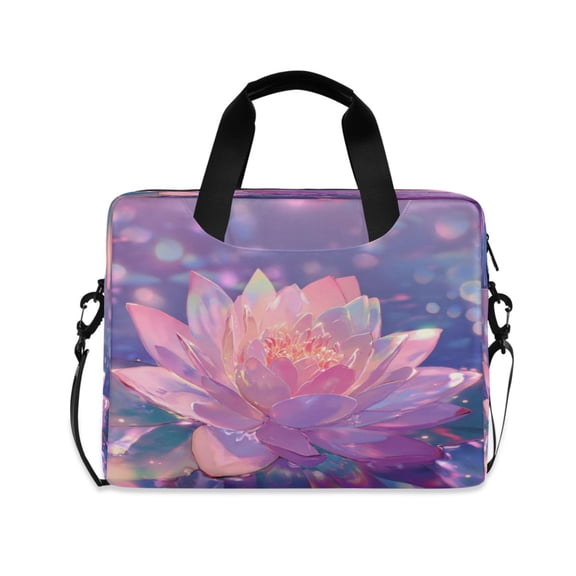 Laptop Bag Laptop Briefcase 15.7 x 3 x 11.8 Inches Laptop Bag Briefcases Laptop Storage Travel Laptop Bag Work Laptop Bag Crystal Lotus