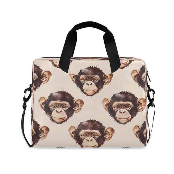 Laptop Bag Laptop Briefcase 15.7 x 3 x 11.8 Inches Laptop Bag Briefcases Laptop Storage Travel Laptop Bag Work Laptop Bag Gray Monkey