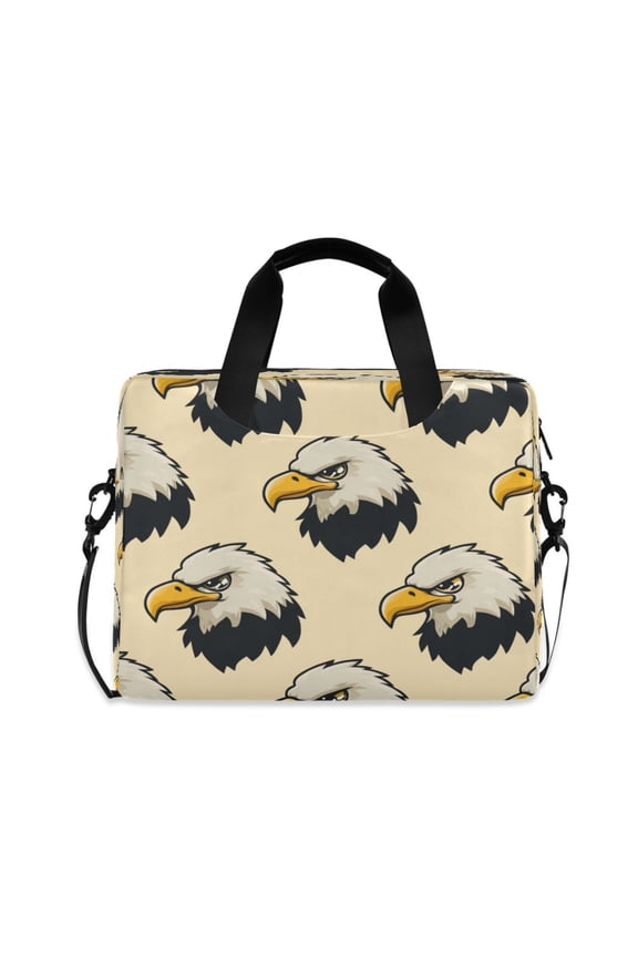 Laptop Bag Laptop Briefcase 15.7 x 3 x 11.8 Inches Laptop Bag Briefcases Laptop Storage Travel Laptop Bag Work Laptop Bag Hawks Head Pattern