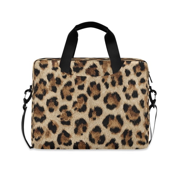 Laptop Bag Laptop Briefcase 15.7 x 3 x 11.8 Inches Laptop Bag Briefcases Laptop Storage Travel Laptop Bag Work Laptop Bag Leopard Pattern