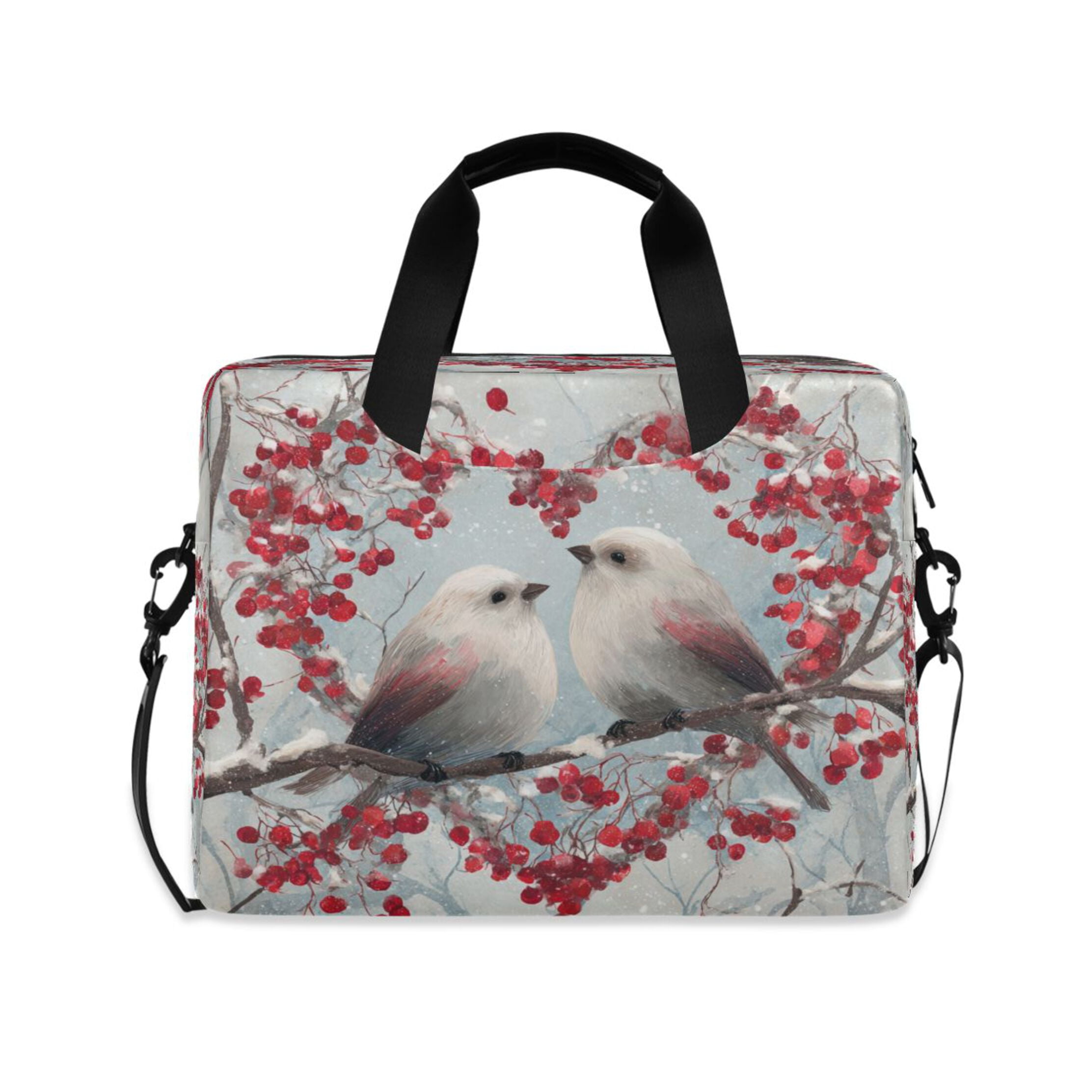 Laptop Bag Laptop Briefcase 15.7 x 3 x 11.8 Inches Laptop Bag Briefcases Laptop Storage Travel Laptop Bag Work Laptop Bag Loving Bird
