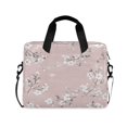thumbnail image 1 of Laptop Bag Laptop Briefcase 15.7 x 3 x 11.8 Inches Laptop Bag Briefcases Laptop Storage Travel Laptop Bag Work Laptop Bag Pink Cloth Flowers, 1 of 8