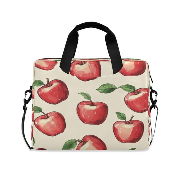 Laptop Bag Laptop Briefcase 15.7 x 3 x 11.8 Inches Laptop Bag Briefcases Laptop Storage Travel Laptop Bag Work Laptop Bag Red Apple