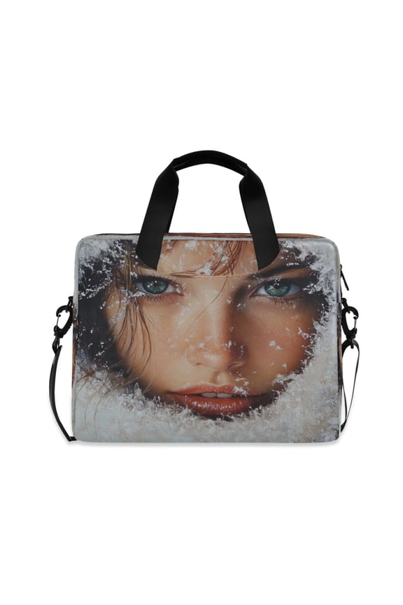 Laptop Bag Laptop Briefcase 15.7 x 3 x 11.8 Inches Laptop Bag Briefcases Laptop Storage Travel Laptop Bag Work Laptop Bag Winter Beauty