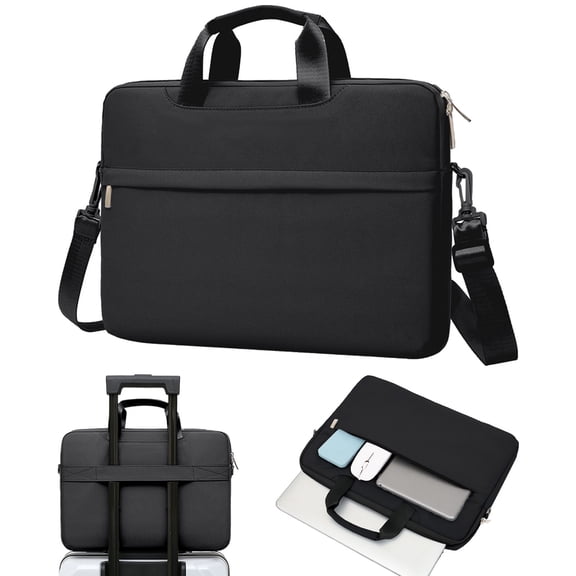 Laptop Bag,Laptop Case,Laptop Sleeve Computer Bag,Messenger Shoulder Bag for Laptop or Tablet,Sleek & Durable Computer Case Carrying Cover Compatible for Lenovo,HP,Dell,Asus Notebook