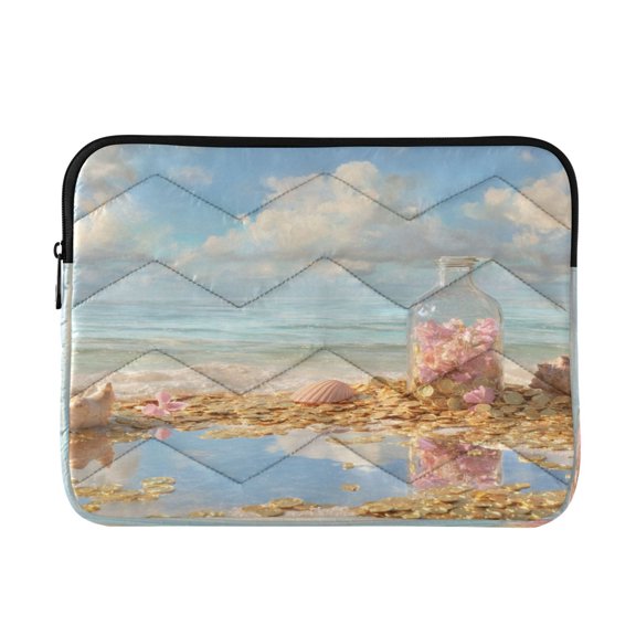 Laptop Bag Laptop Sleeves Laptop Case Laptop Protective Case Beach Covered with Coins