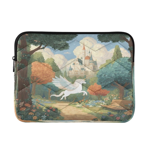 Laptop Bag Laptop Sleeves Laptop Case Laptop Protective Case Cartoon Enchanted Pegasus Scene