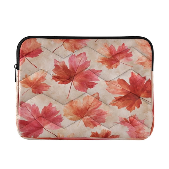 Laptop Bag Laptop Sleeves Laptop Case Laptop Protective Case Cartoon Red Maple Leaf