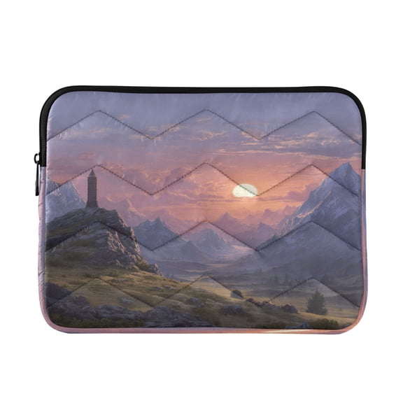 Laptop Bag Laptop Sleeves Laptop Case Laptop Protective Case Fantasy Mountain Ancient Tower