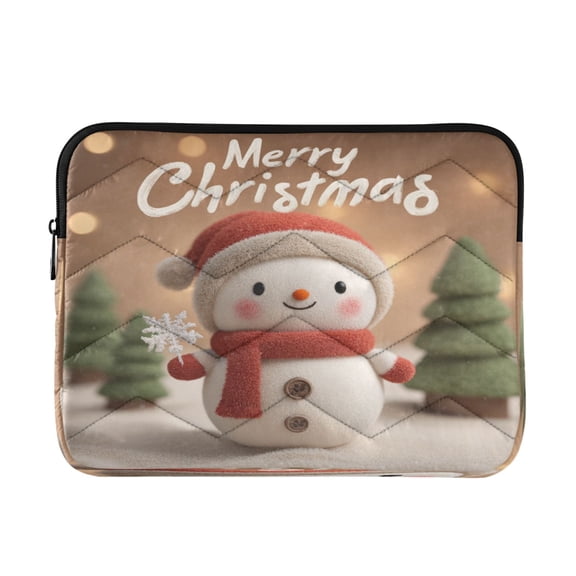 Laptop Bag Laptop Sleeves Laptop Case Laptop Protective Case Mini Christmas Snowman