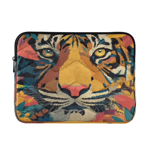 Laptop Bag Laptop Sleeves Laptop Case Laptop Protective Case Orange Tiger Cartoon