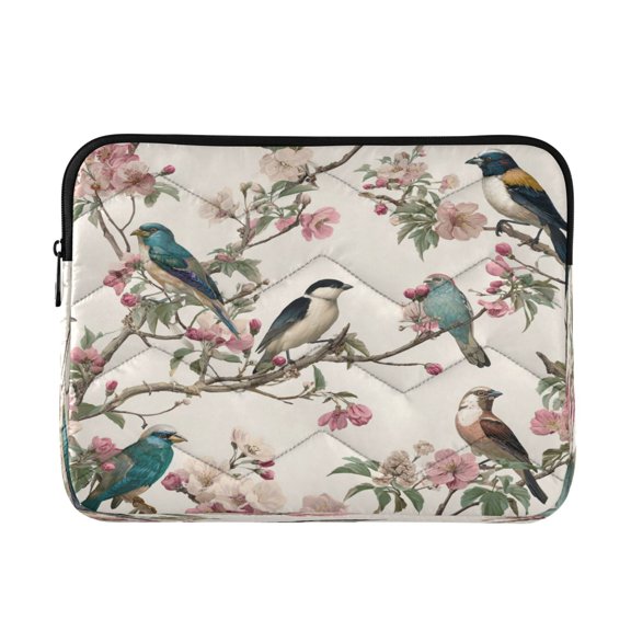 Laptop Bag Laptop Sleeves Laptop Case Laptop Protective Case Perched Birds Pattern