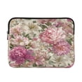 thumbnail image 1 of Laptop Bag Laptop Sleeves Laptop Case Laptop Protective Case Pink Floral Pattern, 1 of 7