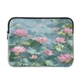 thumbnail image 1 of Laptop Bag Laptop Sleeves Laptop Case Laptop Protective Case Pink Lotus Flowers, 1 of 7