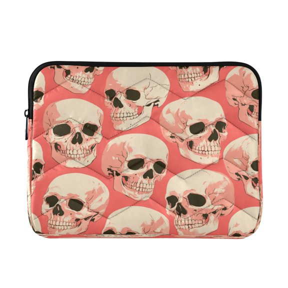 Laptop Bag Laptop Sleeves Laptop Case Laptop Protective Case Pink Skull Retro Gothic
