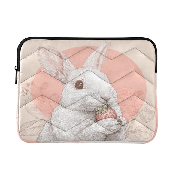 Laptop Bag Laptop Sleeves Laptop Case Laptop Protective Case Rabbit Holds Strawberry