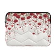 thumbnail image 1 of Laptop Bag Laptop Sleeves Laptop Case Laptop Protective Case Red Rose Pattern, 1 of 7