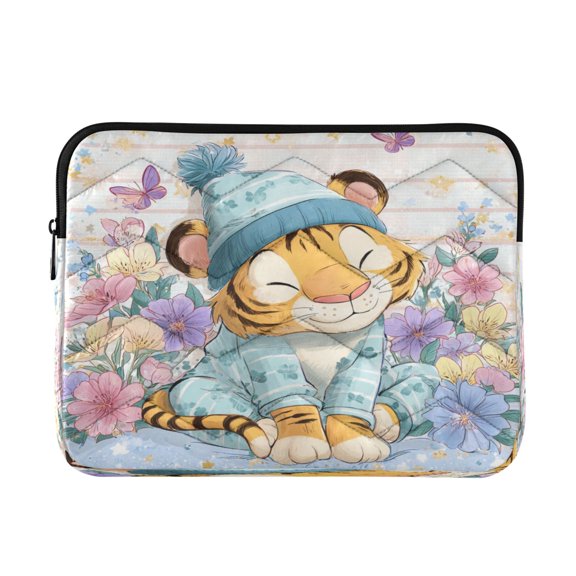 Laptop Bag Laptop Sleeves Laptop Case Laptop Protective Case Sleeping Cute Tiger