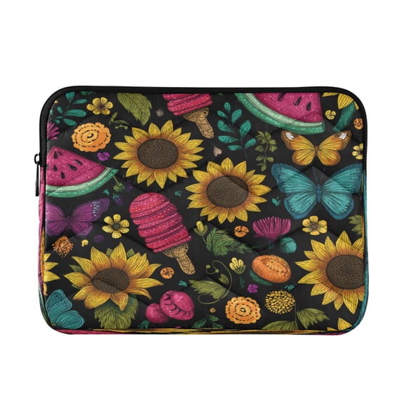 Laptop Bag Laptop Sleeves Laptop Case Laptop Protective Case Summer Elements Pattern