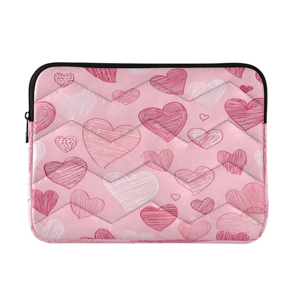 Laptop Bag Laptop Sleeves Laptop Case Laptop Protective Case Valentine's Day Pink Heart
