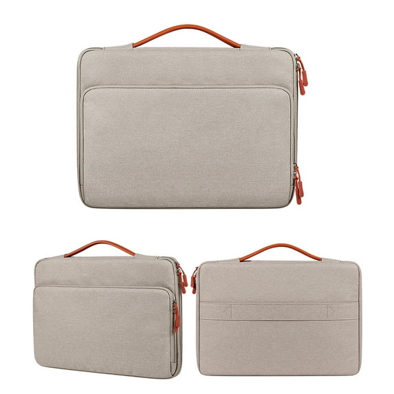 Laptop Bag for Macbook Air M2 Pro M1 13 14 15 15.6 16 11 12 for Xiaomi Dell Hp Lenovo Matebook Notebook Sleeve bag Case Cover (Khaki,A1502 A1425 A1708)