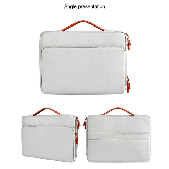 Laptop Bag for Macbook Air M2 Pro M1 13 14 15 15.6 16 11 12 for Xiaomi Dell Hp Lenovo Matebook Notebook Sleeve bag Case Cover (Light Gray,A1369 A1466)