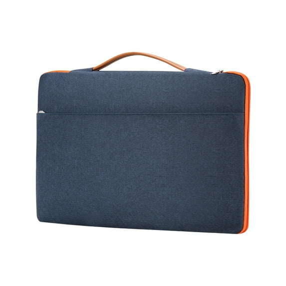 Laptop Bag, Portable Laptop Briefcase, Lightweight 14 Inch Business Laptop Bag with Scratch Resistant Durable Fabric, Watertight and Stylish Design for Travel and Work