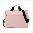 thumbnail image 1 of QTOCIO Laptop Tote Shoulder Bag 15-16inch Laptop Or Tablet Stylish Fabric Lightweight Business Casual Briefcase Suitable for Various Types Of Laptops, 1 of 8