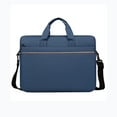 thumbnail image 1 of Laptop Bag QTOCIO Laptop Tote Shoulder Bag 15-16inch Laptop Or Tablet Stylish Fabric Lightweight Business Casual Briefcase Suitable for Various Types Of Laptops, 1 of 8