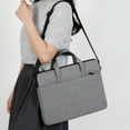 thumbnail image 1 of Laptop Bag Shoulder Crossbody Bag Briefcase 14 Inch Men And Women Laptop Bag Business Bag(Gray), 1 of 6