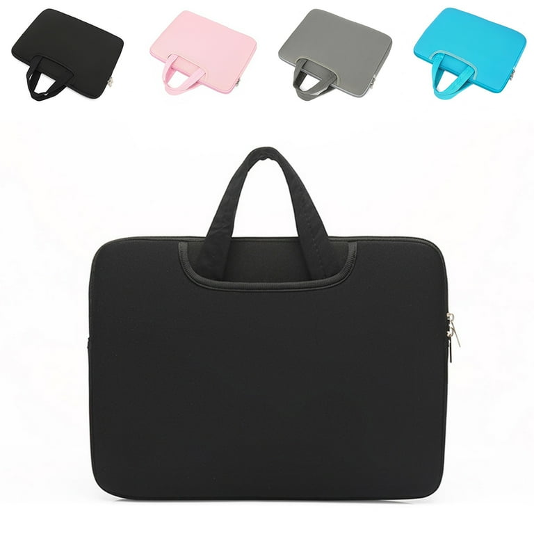 Laptop Bag Water resistant Laptop Sleeve Case with Handle Notebook Computer Case Briefcase 13 inch Black