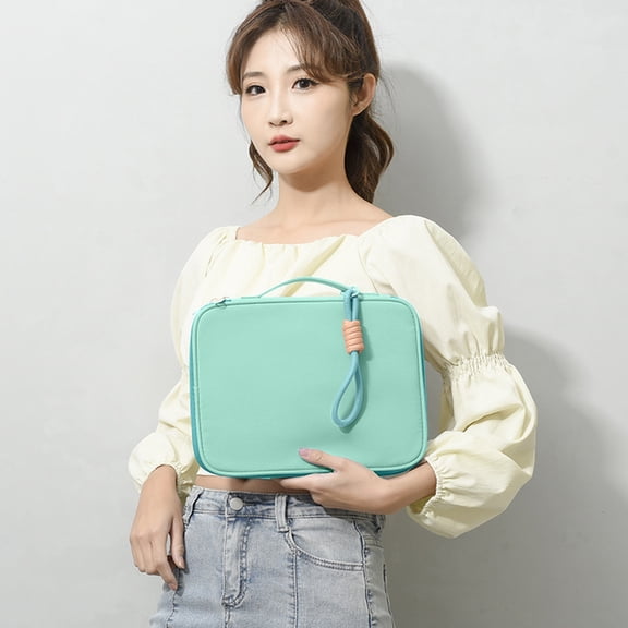 Laptop Bag for Women,14 Inch Laptop Bag,Pad Bag for School,Protective Waterproof Computer Shoulder Bag,Tablet Sleeve Bag for Efficient Storage Compact Electronics Organizer Pouch for Travel