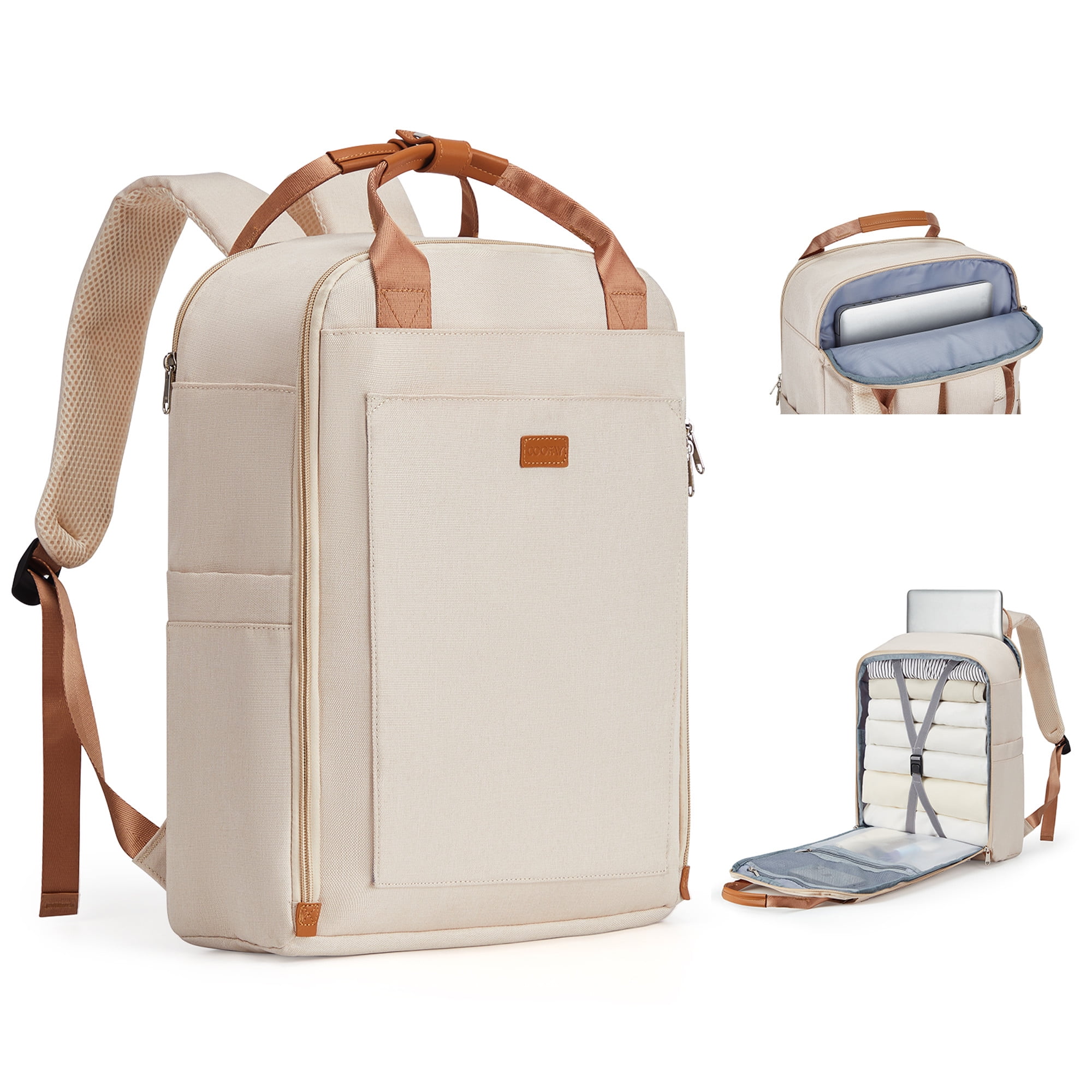 Laptop Bag Work Backpack Travel Backpack for Women and Men Business ...