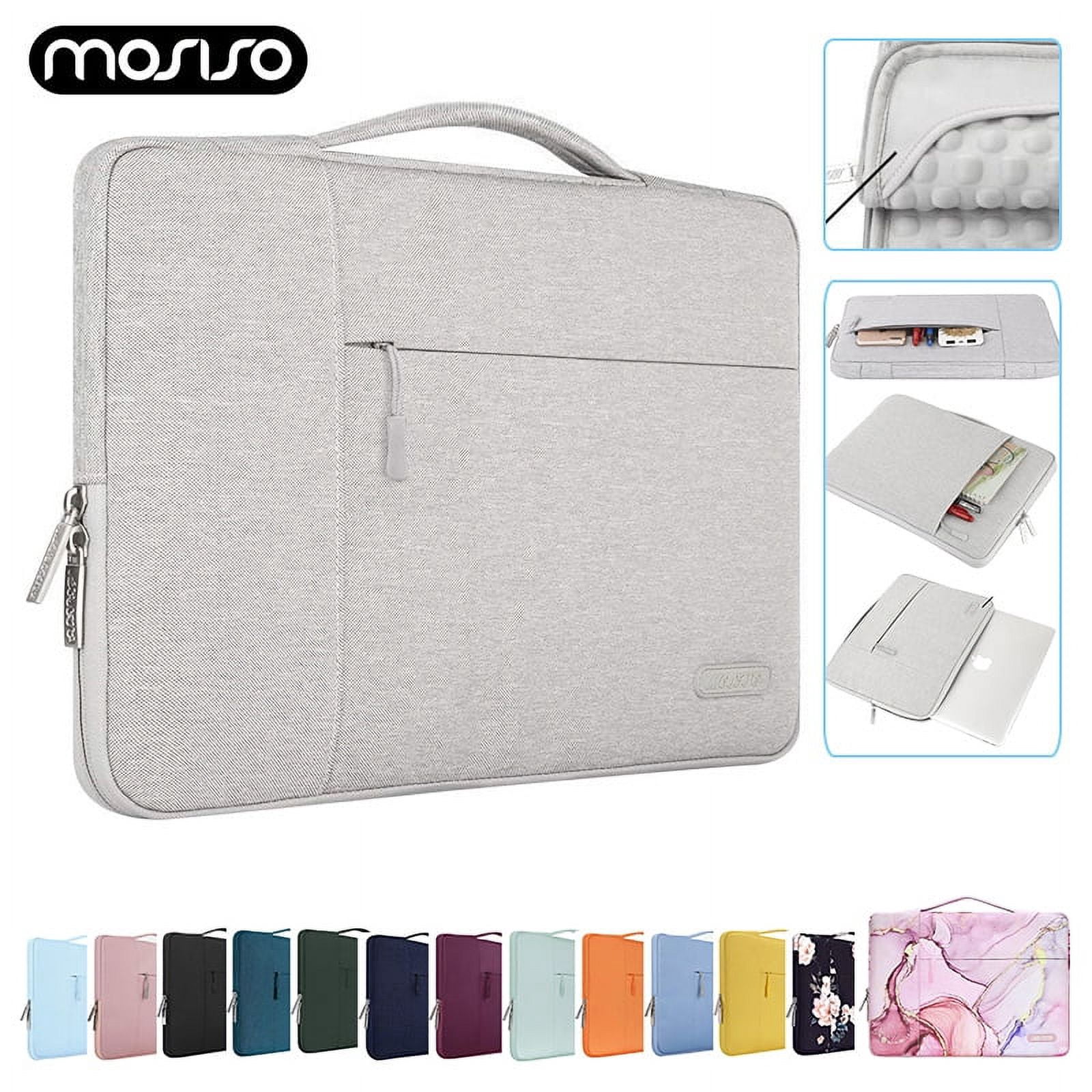 Icolor Canvas Laptop Shoulder Bag - Sleeve Holder For 11.6" To 15.4" Laptops & Tablets, Messenger Style