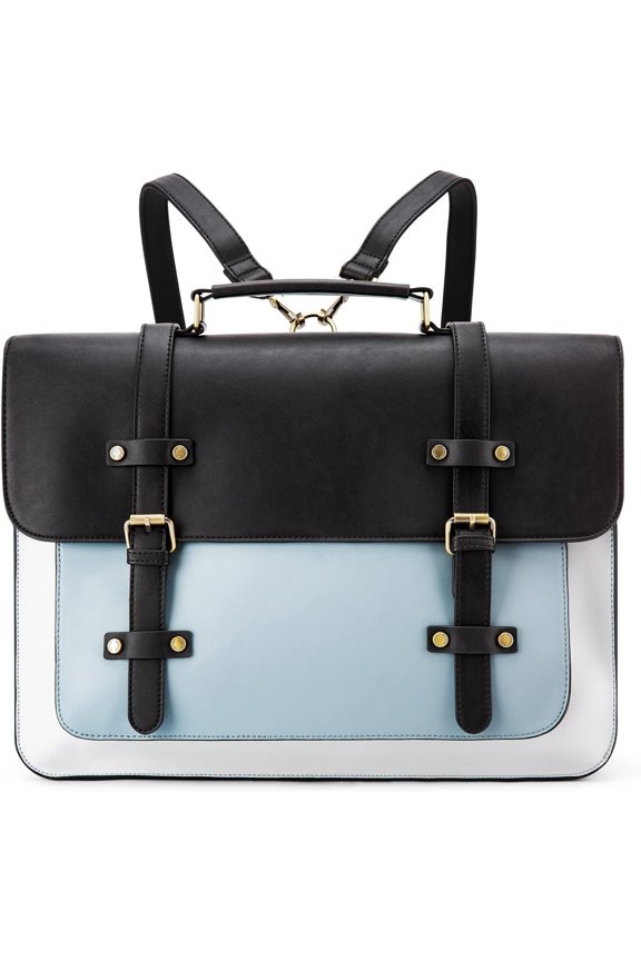 Laptop Bag for Women Vegan Leather Messenger Bag Fashion Briefcase Satchel Bag