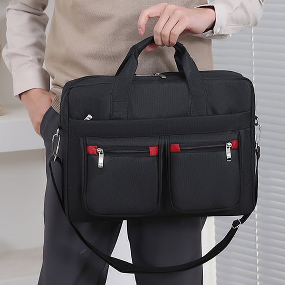 Laptop Bags,Business Briefcase Handbag,15.7x3.1x11.8Inch Shoulder Crossbody Rucksacks for Man with Adjustment,Practical and Stylish,for Work,Vacation,Outdoor Activity