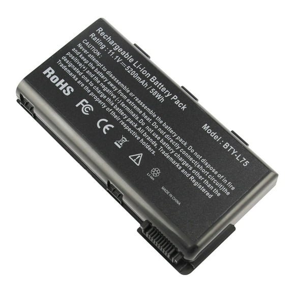 Laptop Battery BTY-L74 BTY-L75 for MSI A5000 A6000 A6200 A7200 CR500 CR600 CR610 CR620 CR630 CR700 CR720 CX500 CX500X CX600 CX600X CX605 CX605M CX620 CX623 CX700 CX705X