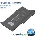 thumbnail image 1 of Laptop Battery For Dell Latitude 12 7280 7290 13 7380 7390 14 7480 7490 DJ1J0, 1 of 9