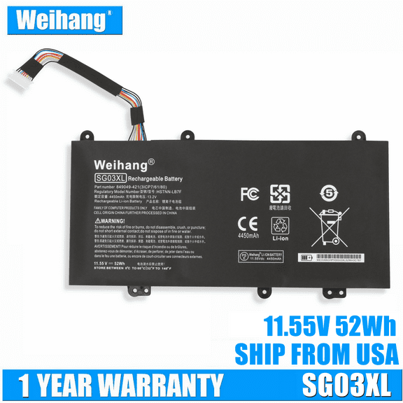 Laptop Battery SG03XL For HP ENVY M7-U 17-u163cl 17t-U000 849048-421 849049-421 849314-850 849314-856 HSTNN-LB7F HSTNN-LB7E