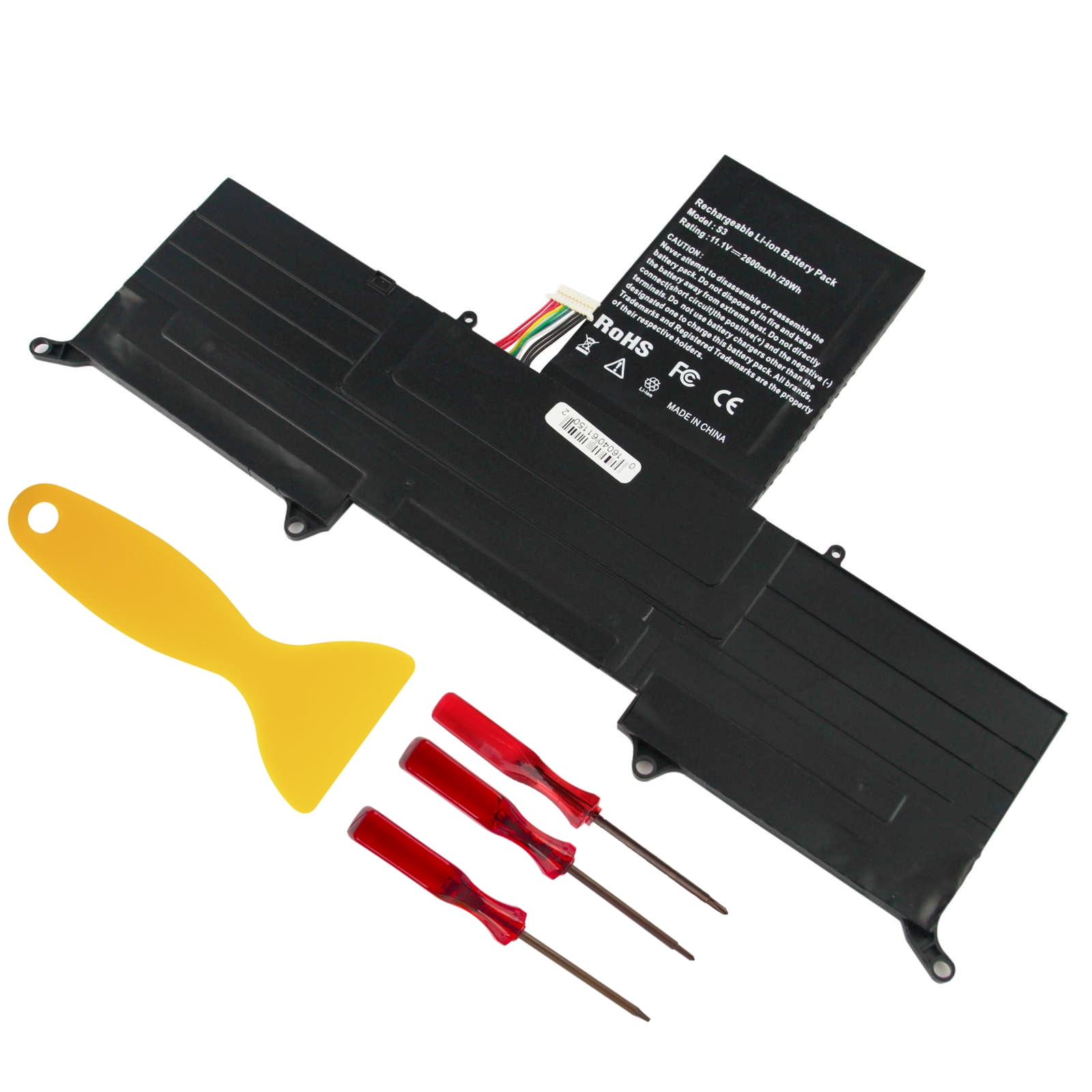 XITAIAN Laptop Akku 11.1V 3280mAh - Kompatibel Mit Acer Aspire S3 Serie