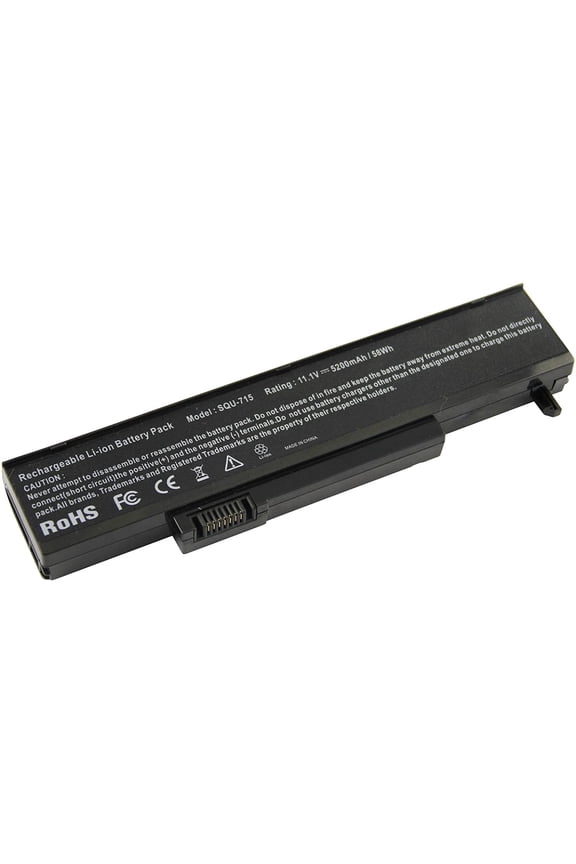 Laptop Battery for Compatible Gateway M-6844 (6-cell, 4800mAh)