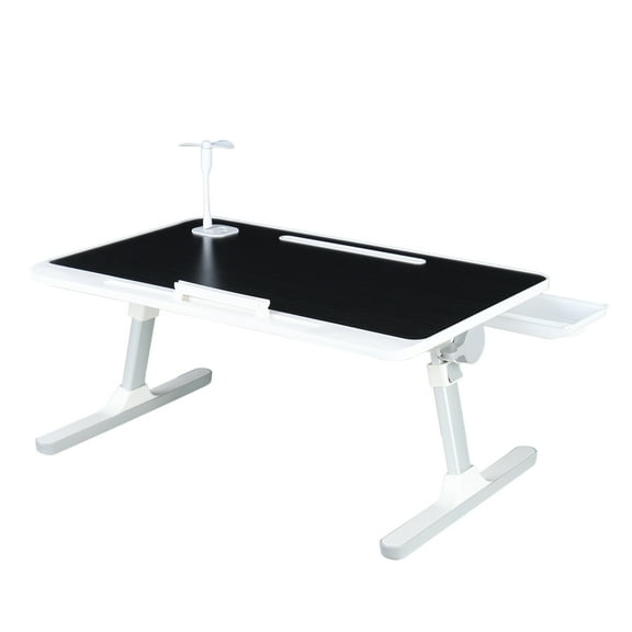 Laptop Bed Tray Table,Height Angle Adjustable Laptop Bed Stand,Portable Lap Desk with Foldable Legs,Foldable Lap Tablet Table for Sofa Couch