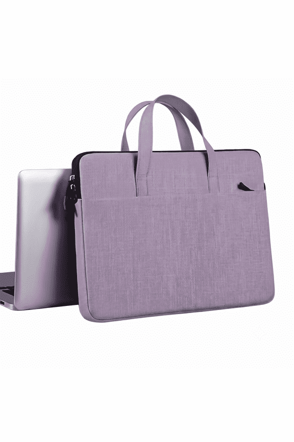 Laptop Briefcase 14 15.6 Inch Water Resistant Shoulder Messenger Bag Slim Computer Carrying Case with Adjustable Strap for Men Women, School Office Travel