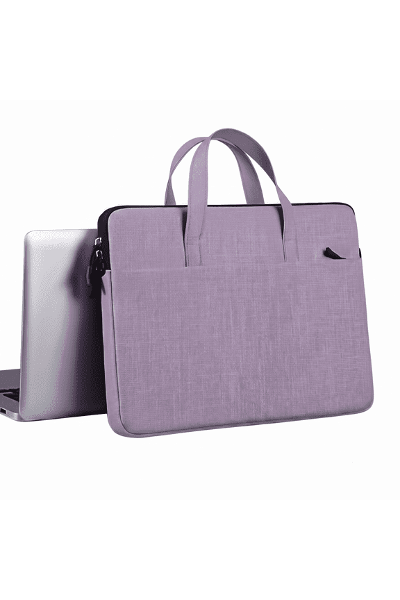 Laptop Briefcase 14 15.6 Inch Water Resistant Shoulder Messenger Bag Slim Computer Carrying Case with Adjustable Strap for Men Women, School Office Travel