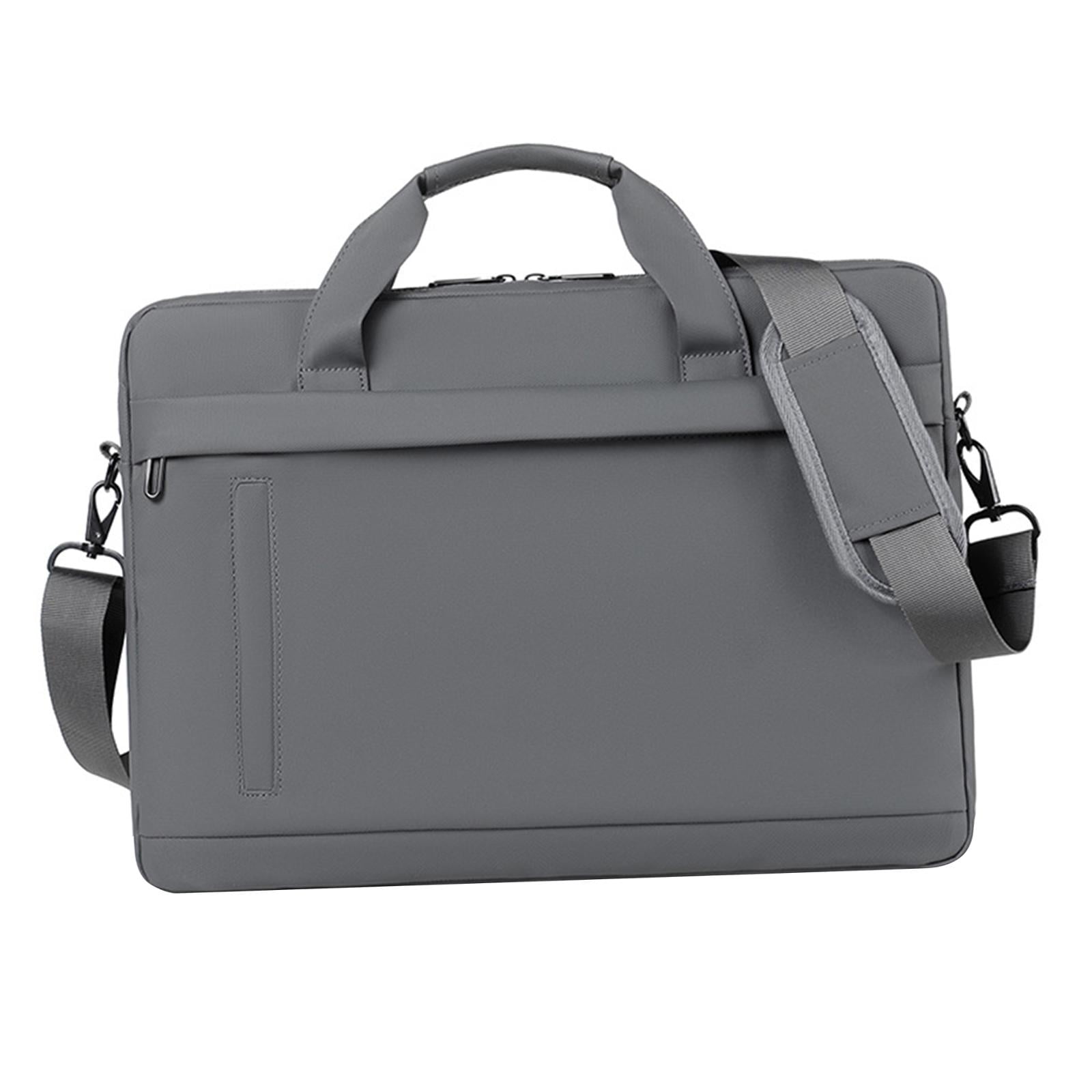Laptop Briefcase Computer Shoulder Bag Water Resistant Oxford Cloth for Business Travel Office for Men Women
